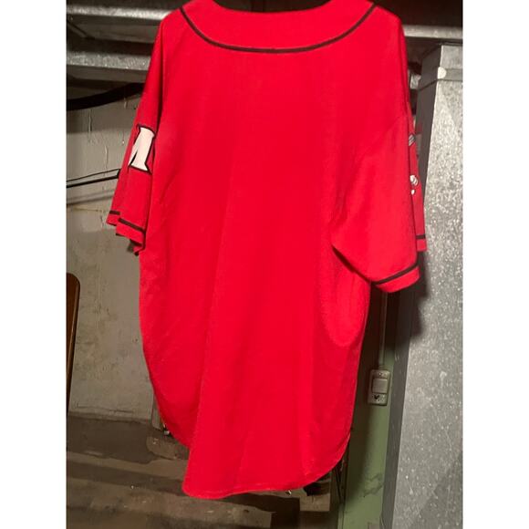 Vintage Megadeth Red XL Baseball Jersey (Giant) - Picture 3 of 5